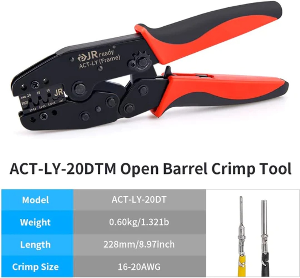 ACT-LY-20DTM TERMİNAL SIKMA PENSESİ (CRİMP TOOLS)