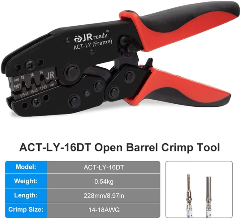 ACT-LY-16DT TERMİNAL SIKMA PENSESİ (CRİMP TOOLS)