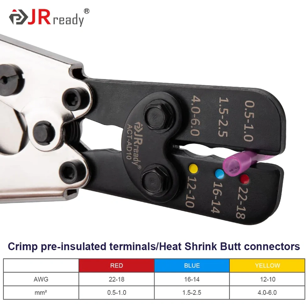YALITIMLI CIRCIRLI TERMİNAL SIKMA PENSESİ (CRİMP TOOLS)