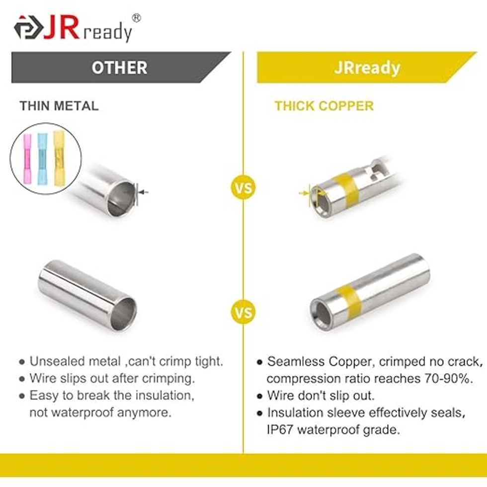 JWS81824 / 1-3 SPLİCE YELLOW (WİTHOUT SLEEVE) 16-12 AWG