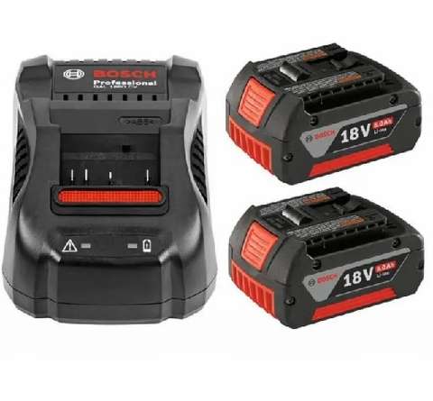 PROFESSİONAL AKÜ SETİ 18V GAL 1880 CV + 2X GBA 18V 5.0 AH