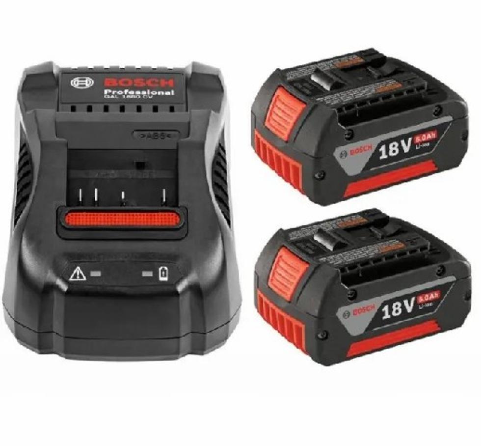 PROFESSİONAL AKÜ SETİ 18V GAL 1880 CV + 2X GBA 18V 5.0 AH