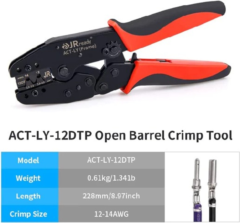 ACT-LY-12DTP TERMİNAL SIKMA PENSESİ (CRİMP TOOLS)