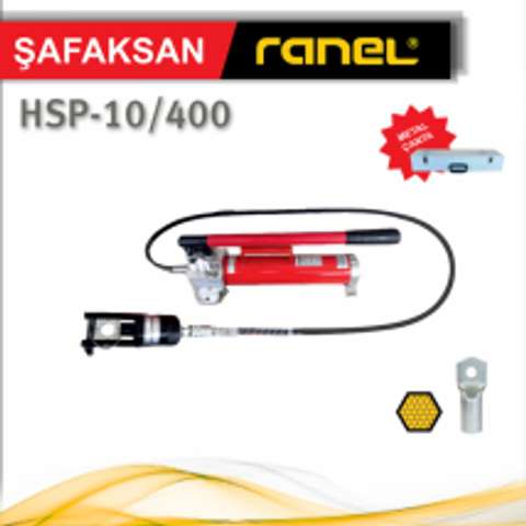 HSP-10/400 HİDROLİK HORTUMLU EL PABUÇ SIKMA PENSESİ 2 KADEMELİ SET