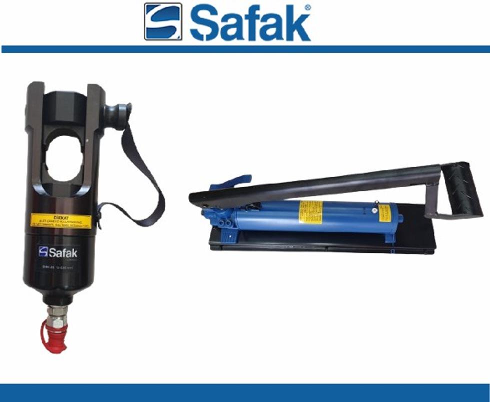 ŞAFAK SHK-25 HİDROLİK HORTUMLU HD-2185 AYAK POMPA SETİ İKİ KADEMELİ