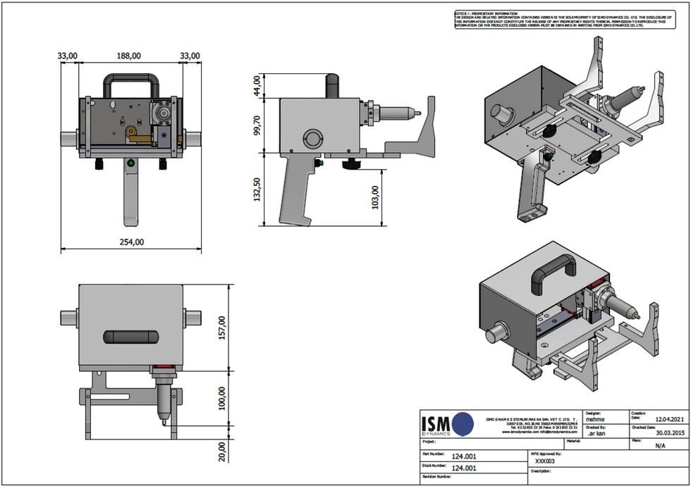ISMO SEYYAR NOKTA VURUŞLU MARKALAMA SİSTEMİ (PP124-Q100S) - METAL ETİKET MARKALAMA İÇİN SABİTLEME APARATI