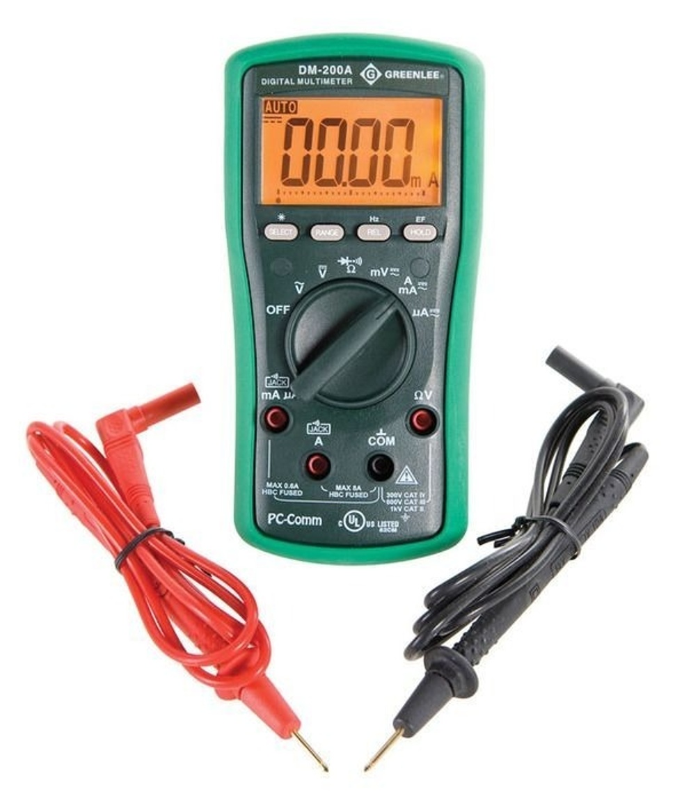 - DM-200A DİJİTAL MULTİMETRE