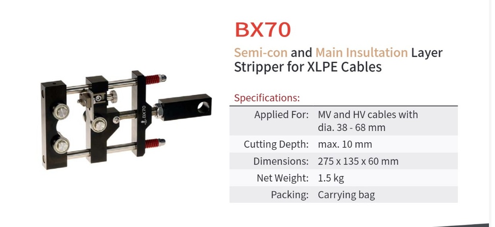 XLPE KABLO SOYMA PENSESİ