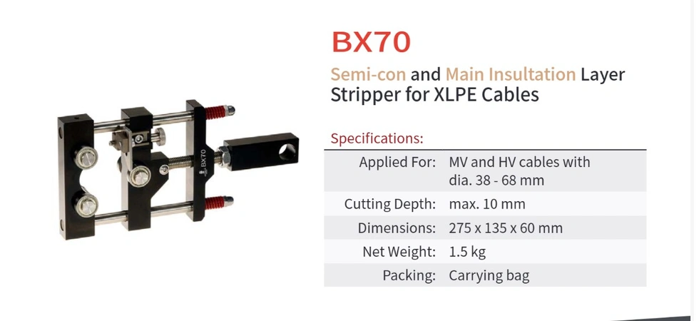 XLPE KABLO SOYMA PENSESİ