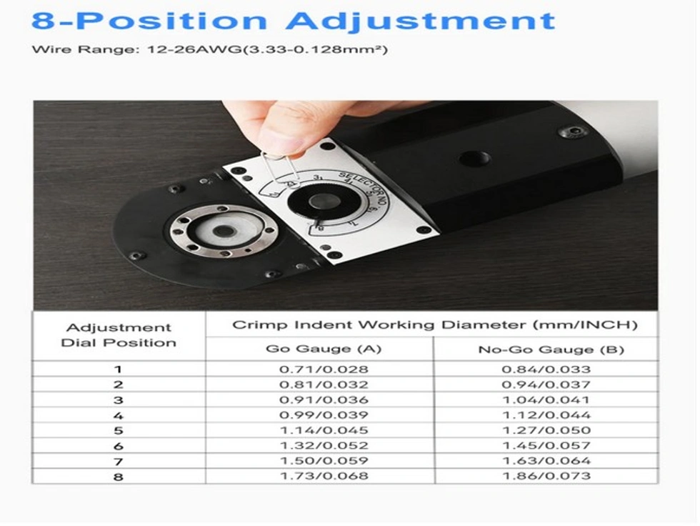 YJQ-W2Q PNÖMATİK KABLO SIKMA PENSESİ SETİ 12-26 AWG