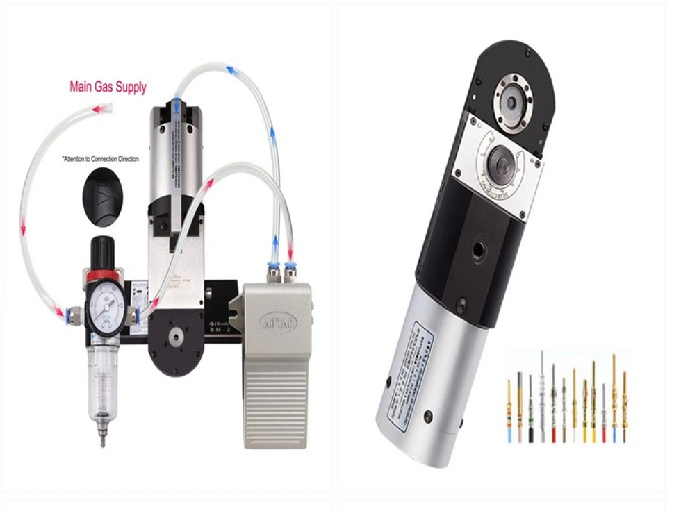 YJQ-W2Q PNÖMATİK KABLO SIKMA PENSESİ SETİ 12-26 AWG