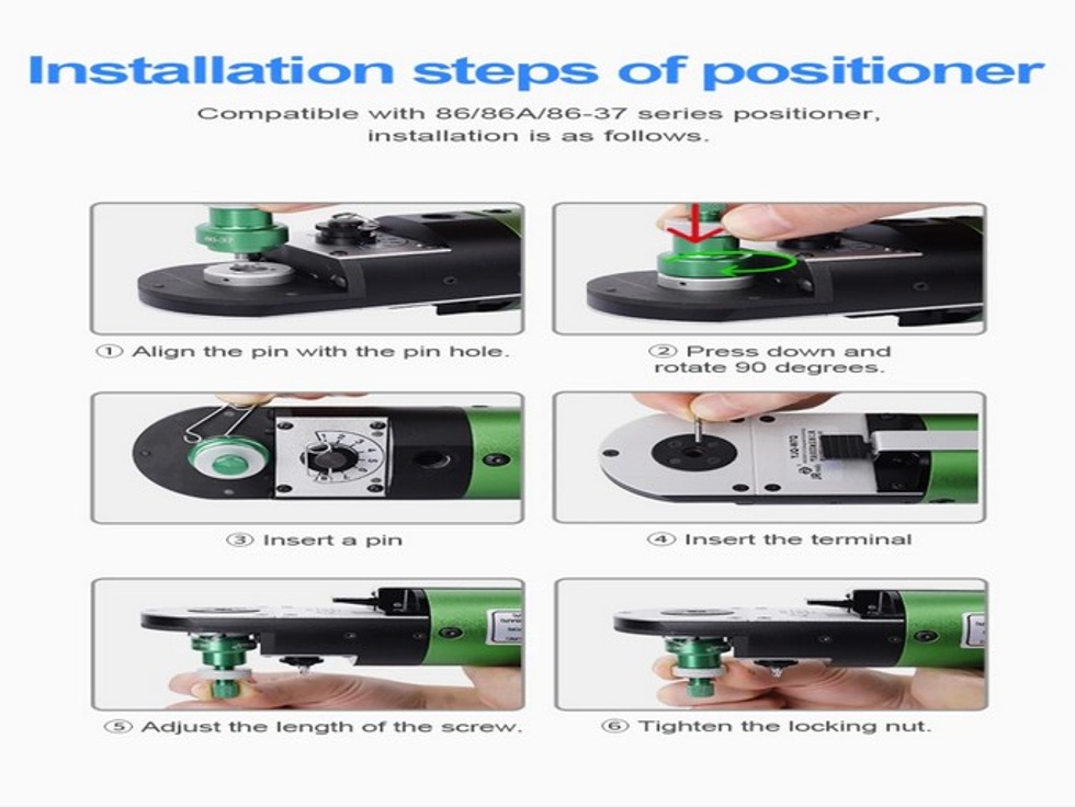YJQ-W7Q PNÖMATİK KABLO SIKMA PENSESİ SETİ 16-28 AWG