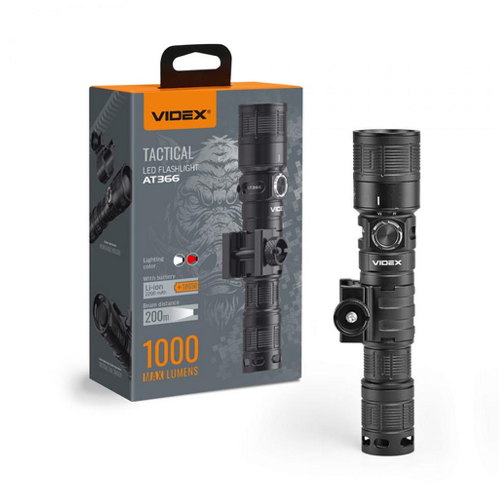 TACTICAL LED EL FENERİ 1000 LÜMEN 5000K DOĞAL BEYAZ IŞIK