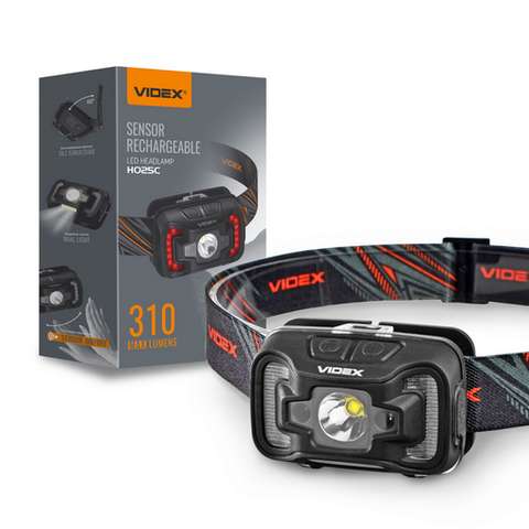 310 LÜMEN 5000K LED KAFA FENERİ COB+LED HAREKET SENSÖRLÜ
