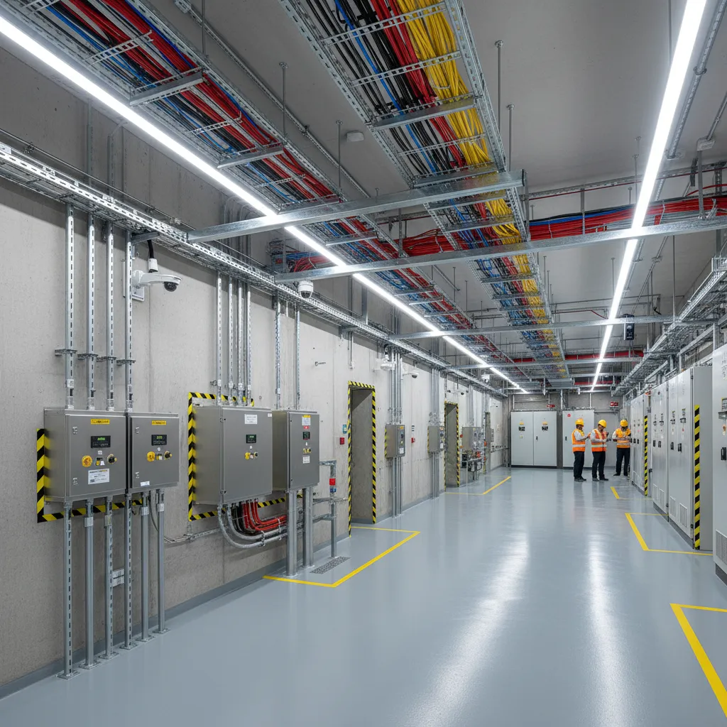 Elektrik Tesisat Malzemeleri ve Kablo Kanalı Sistemleri - Endüstriyel Tesislerde Yüksek Güvenlik Standartları