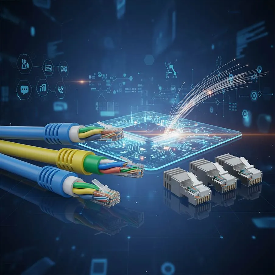 Yüksek Hızlı İletişim İçin Data ve Haberleşme Kabloları - Yeni Nesil Ethernet Standartları ve Cat Serisi Kablolar
